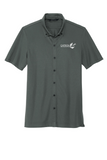 MERCER+METTLE Stretch Pique Full-Button Polo