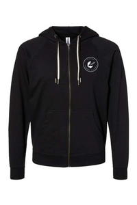 Independent Trading Co. Icon Lightweight Loopback Terry Full-Zip Hooded Sweatshirt