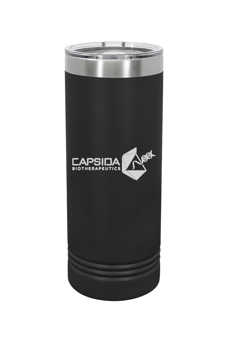 22 oz. Skinny Tumbler with Slider Lid – Capsida Swag Store